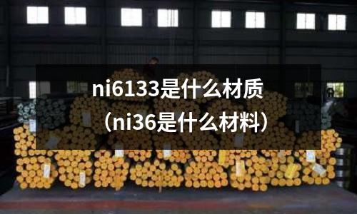 ni6133是什么材質（ni36是什么材料）