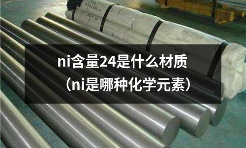 ni含量24是什么材質（ni是哪種化學元素）