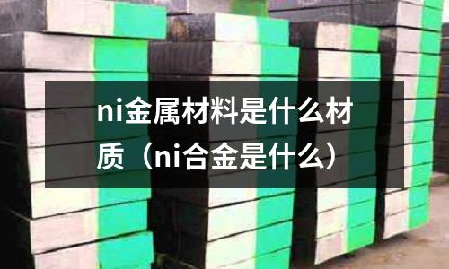 ni金屬材料是什么材質（ni合金是什么）