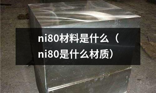 ni80材料是什么（ni80是什么材質）
