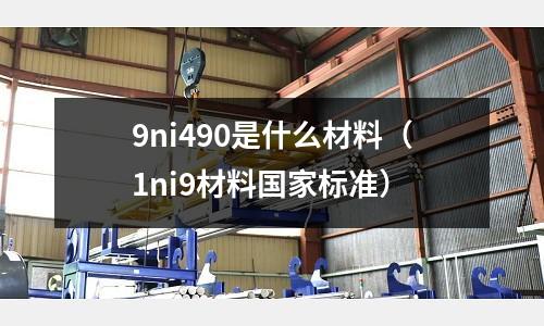 9ni490是什么材料（1ni9材料國家標準）