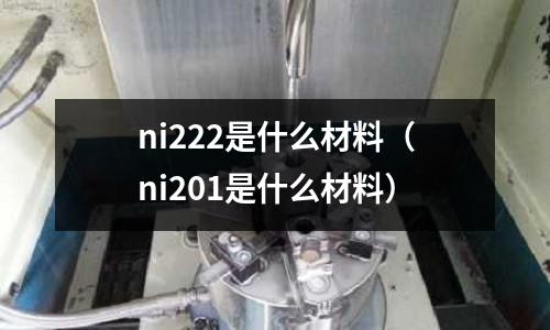 ni222是什么材料（ni201是什么材料）
