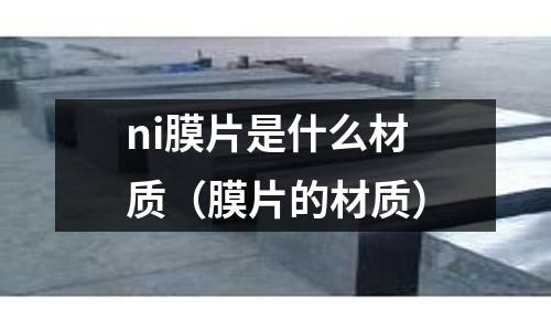 ni膜片是什么材質（膜片的材質）
